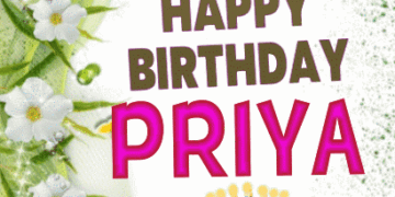 Happy Birthday Priya