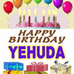 Happy Birthday Yehuda