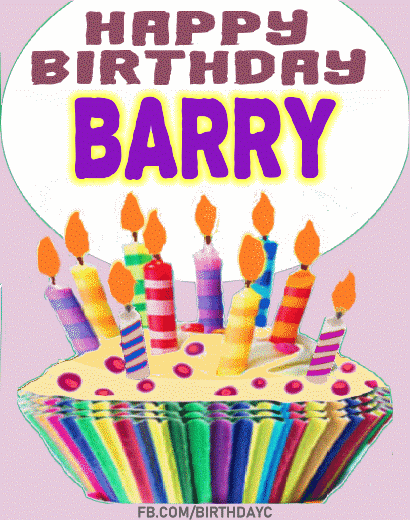 Happy Birthday BARRY GIFs
