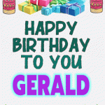 Happy Birthday Gerald