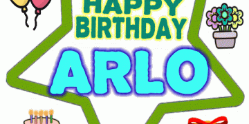 Happy Birthday Arlo