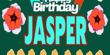 Happy Birthday Jasper